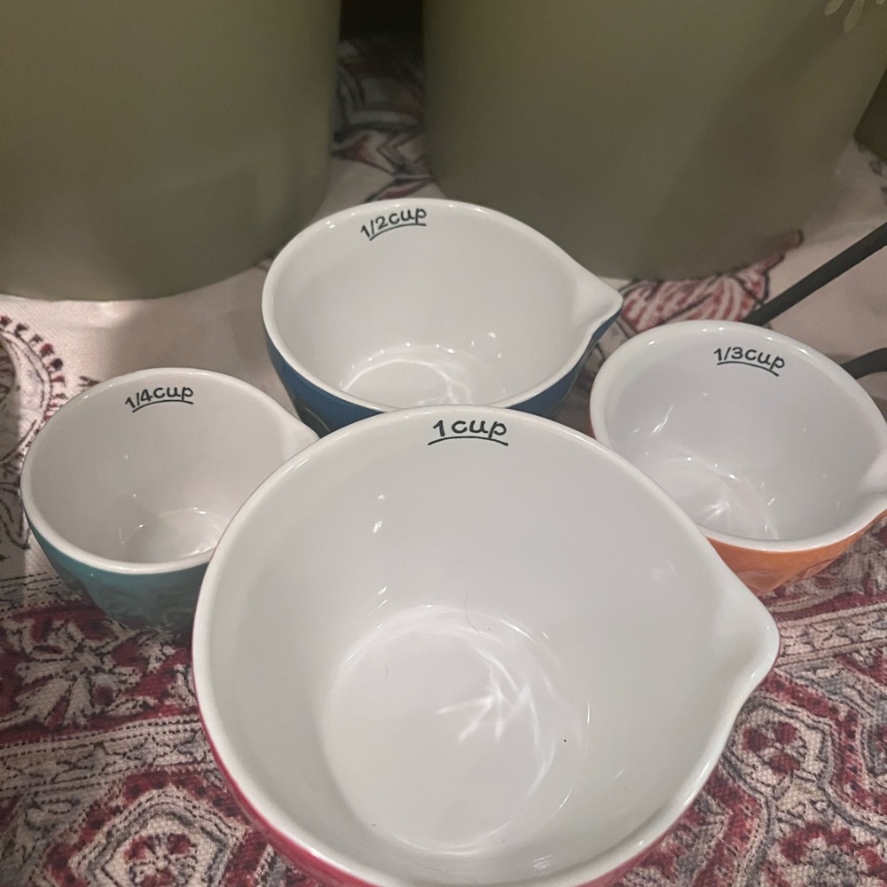 Colorful Nested Measuring Cups - Picture 3 of 3